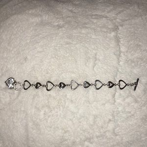 Silver Heart Bracelet